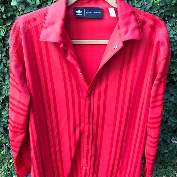 Adidas x Danielle Cathari Long Sleeve Button Down - Picture 3 of 5